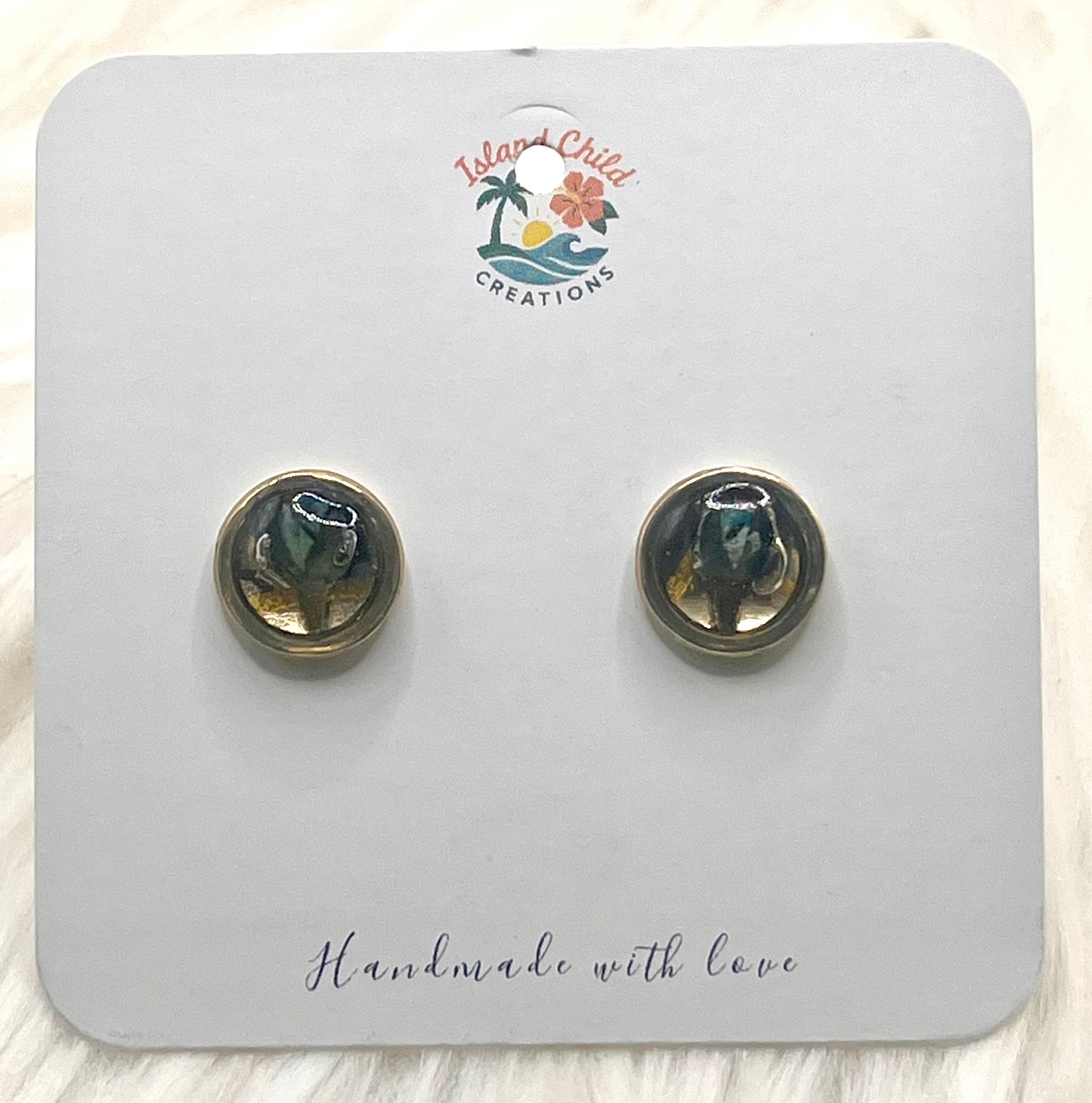 MINI ROSE STUDS