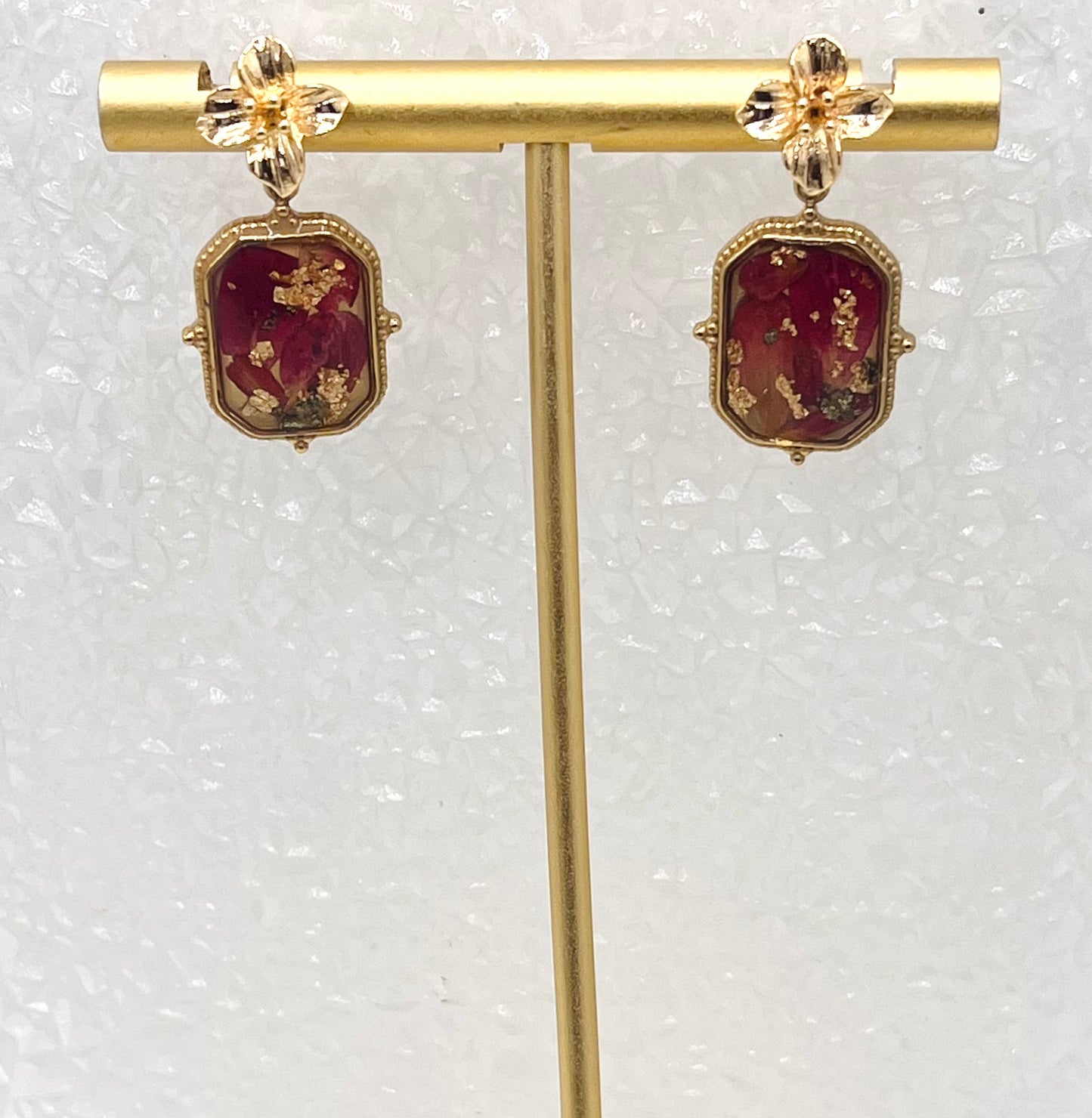 FLORAL LOVE DANGLES