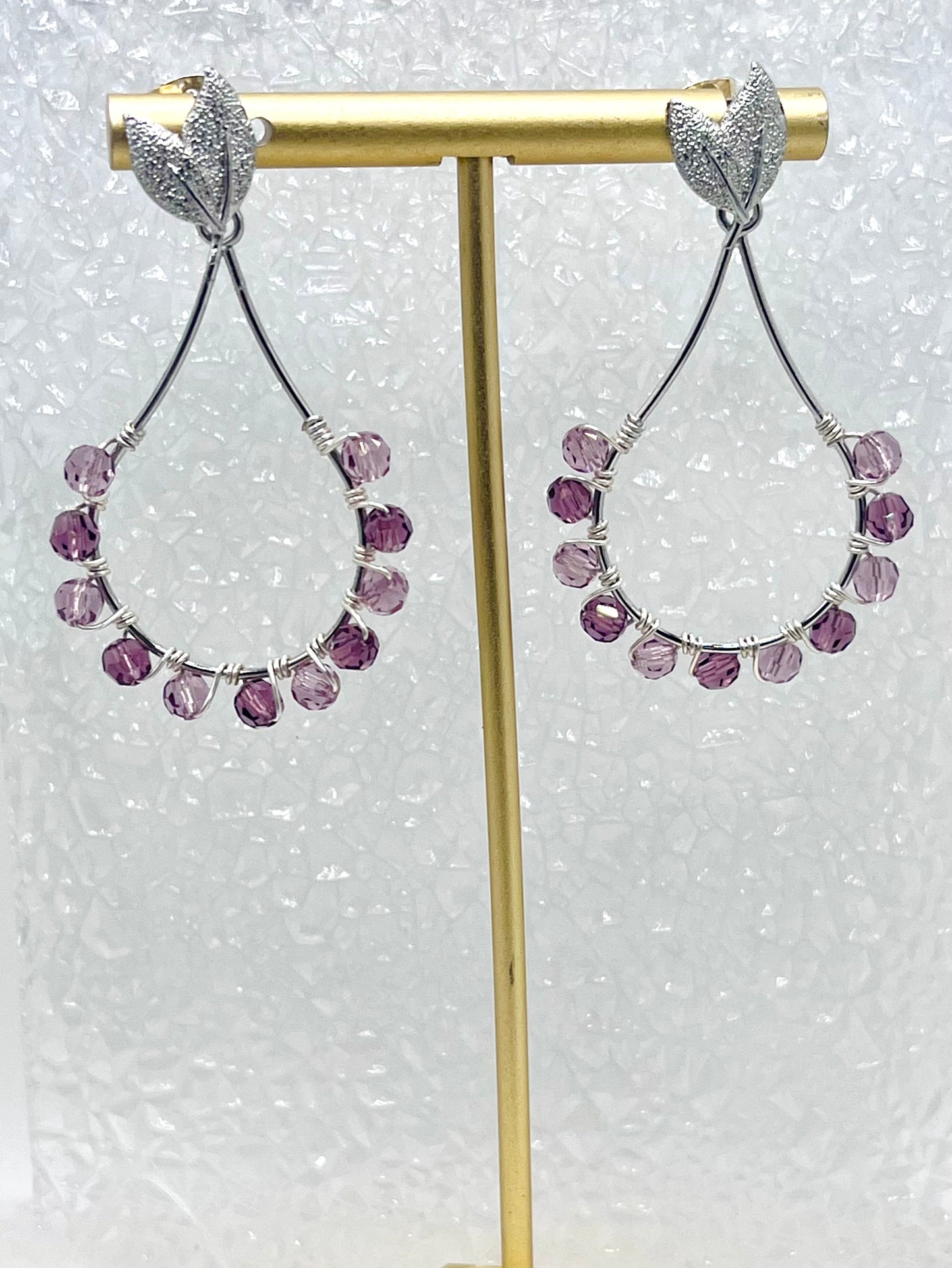 PRECIOSA CRYSTAL BEADED DANGLES