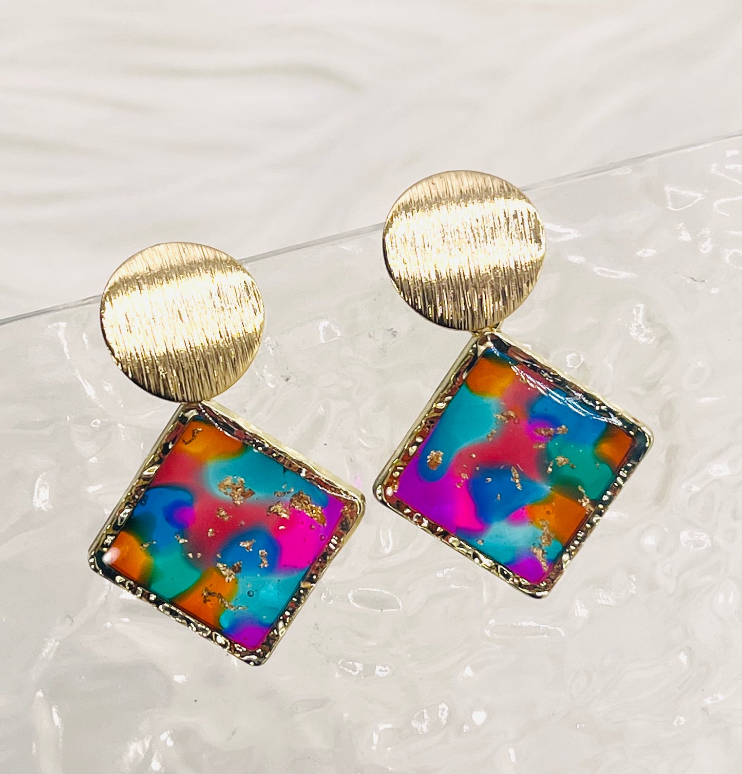 VIBRANT COLORFUL DANGLES