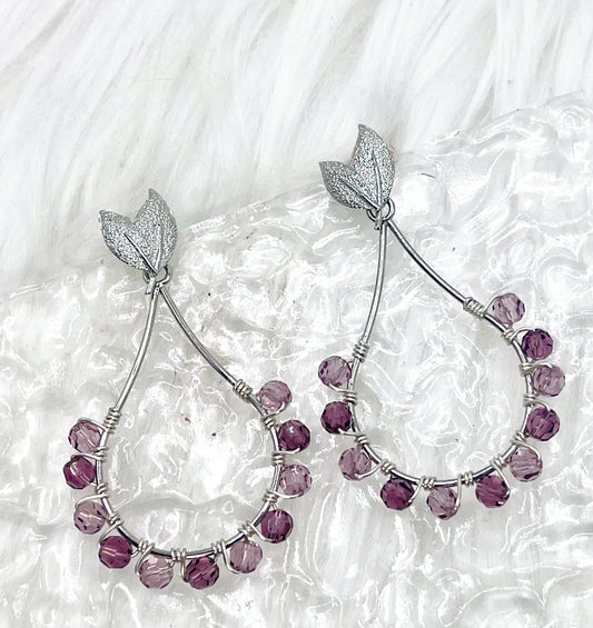 PRECIOSA CRYSTAL BEADED DANGLES