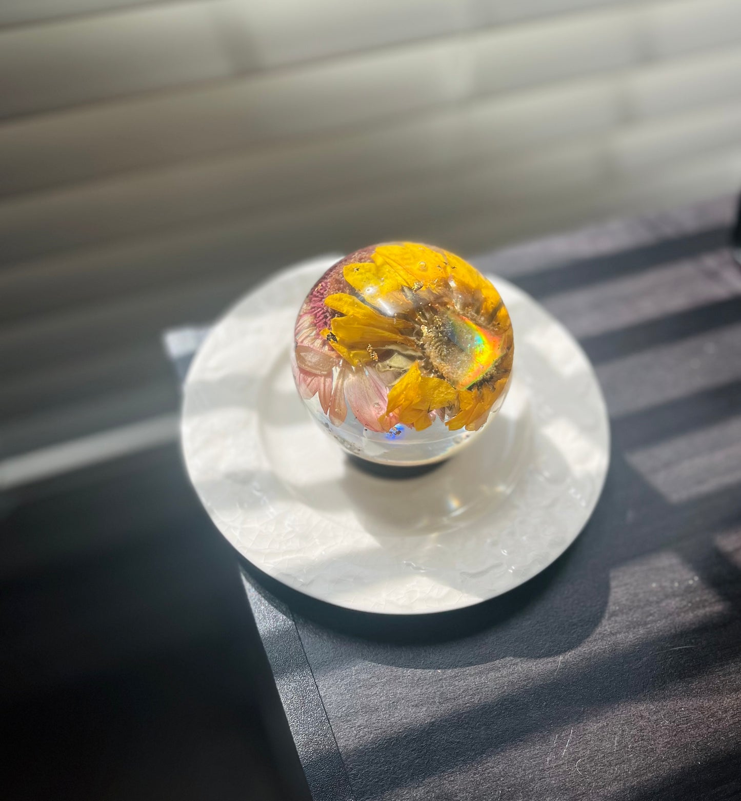 LARGE FLORAL SPHERE