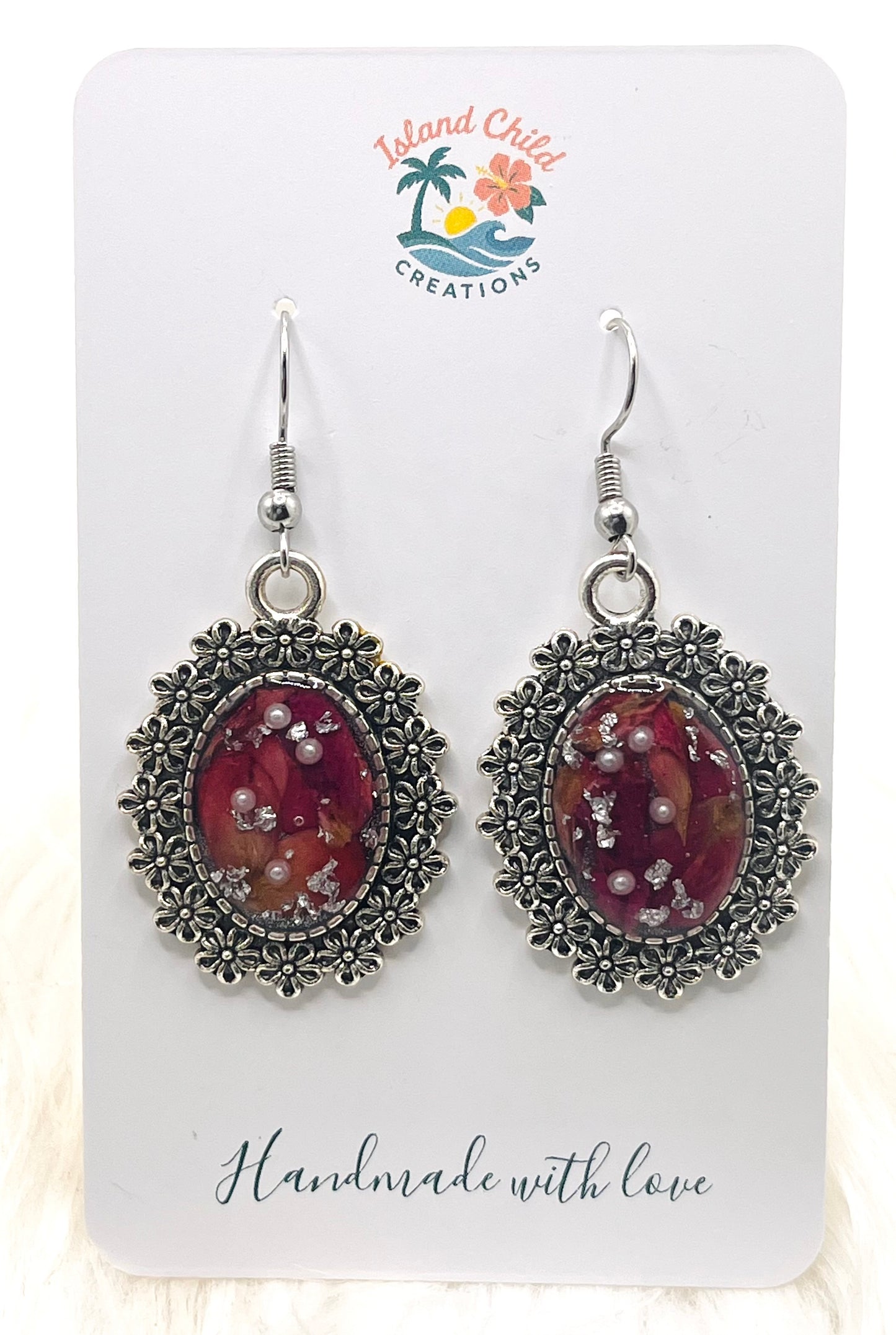 FLORAL LOVE DANGLES