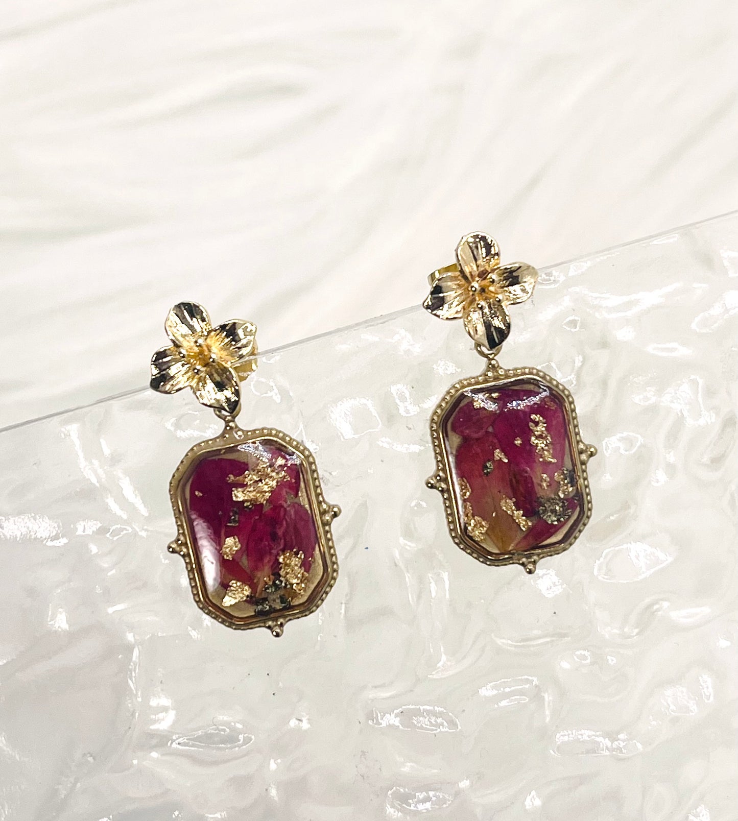 FLORAL LOVE DANGLES