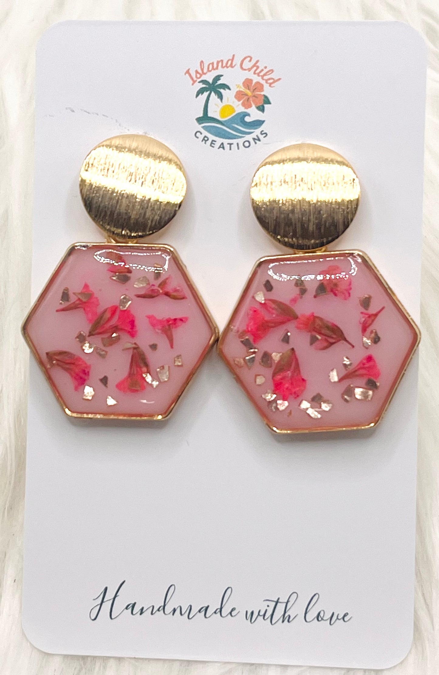 FLORAL LOVE DANGLES