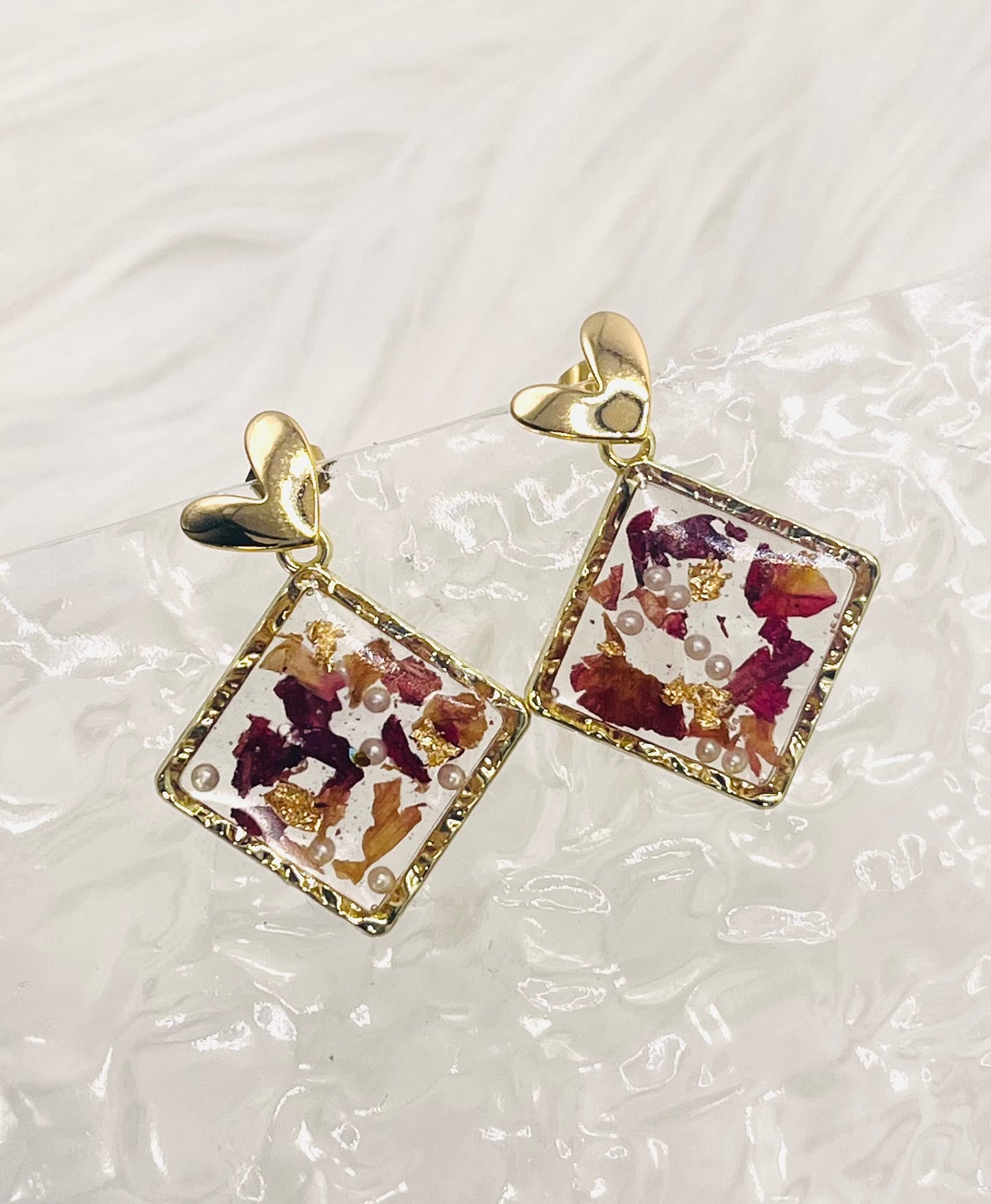 FLORAL LOVE DANGLES