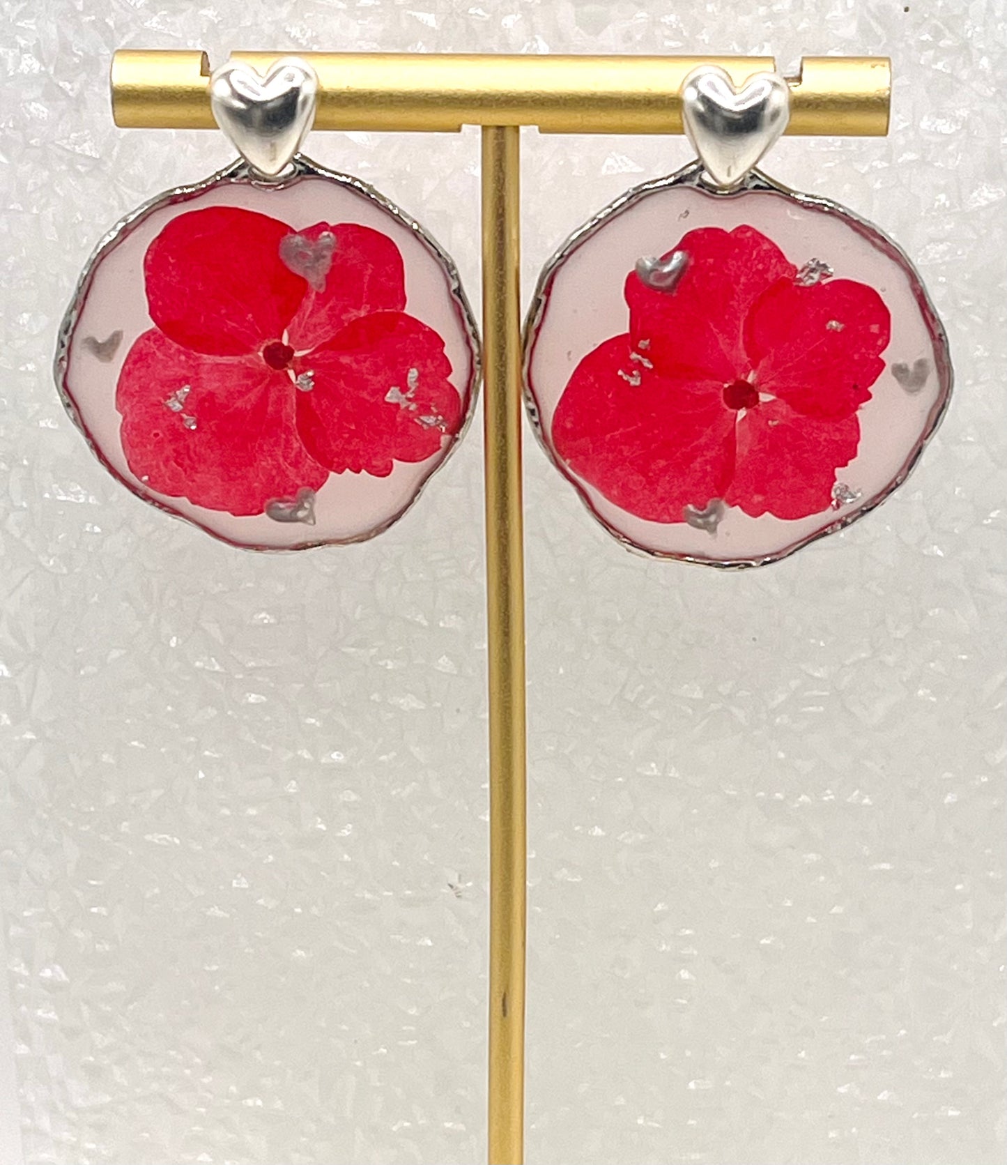 FLORAL LOVE DANGLES