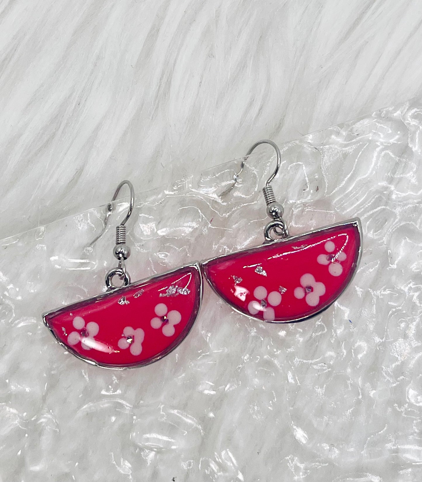 RED PAINTED DANGLES