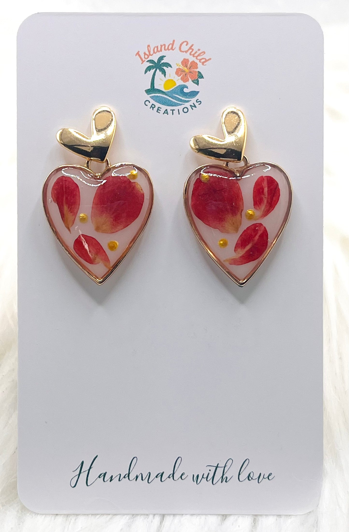 FLORAL LOVE DANGLES
