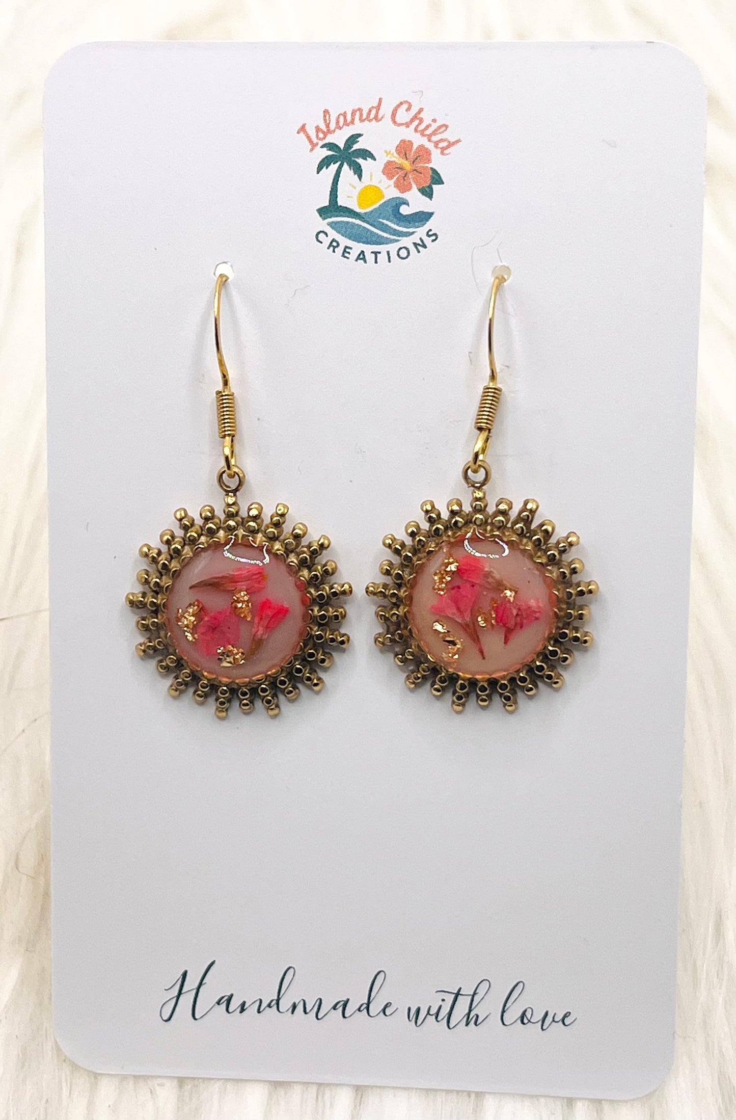 FLORAL LOVE DANGLES