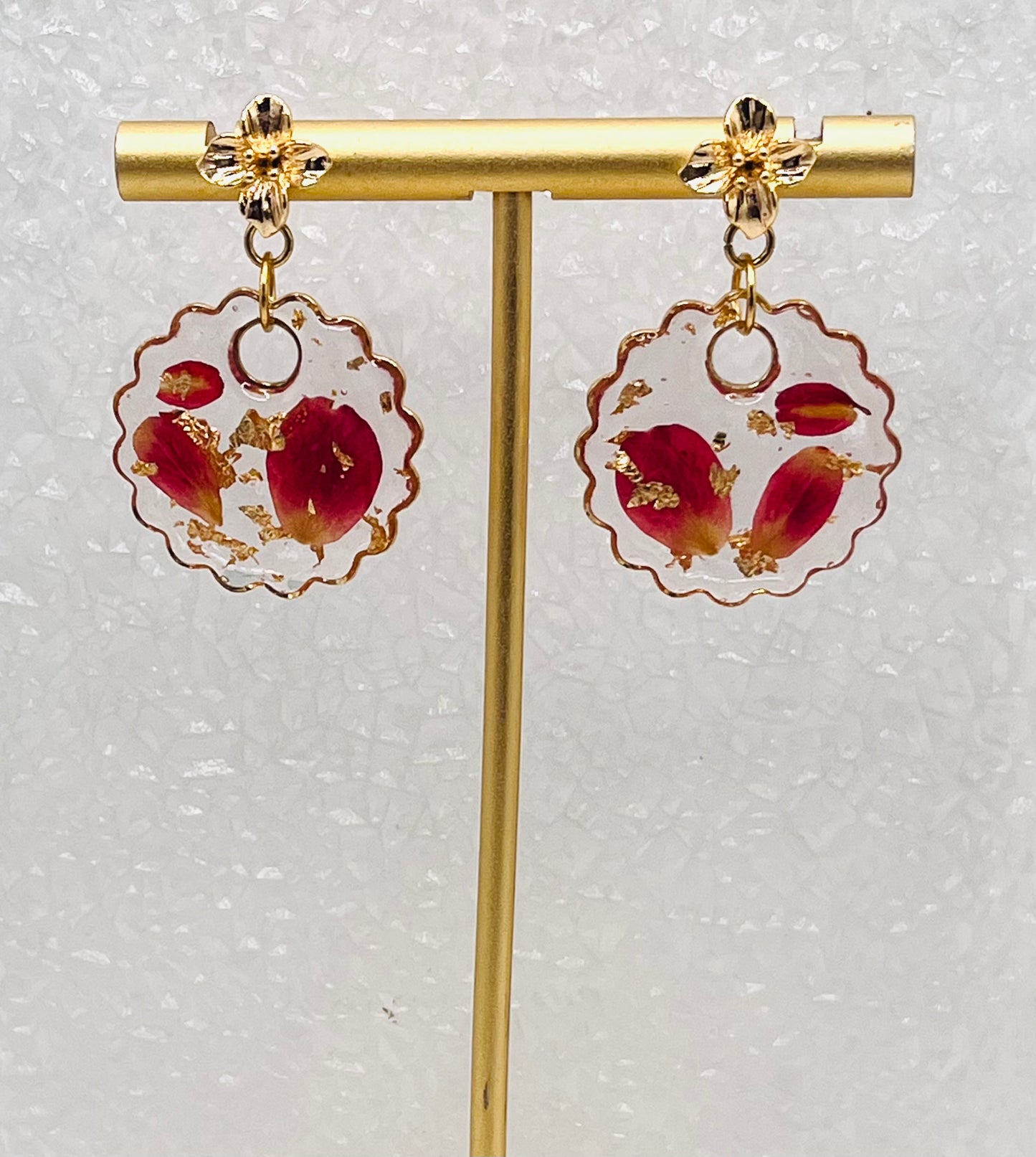 FLORAL LOVE DANGLES