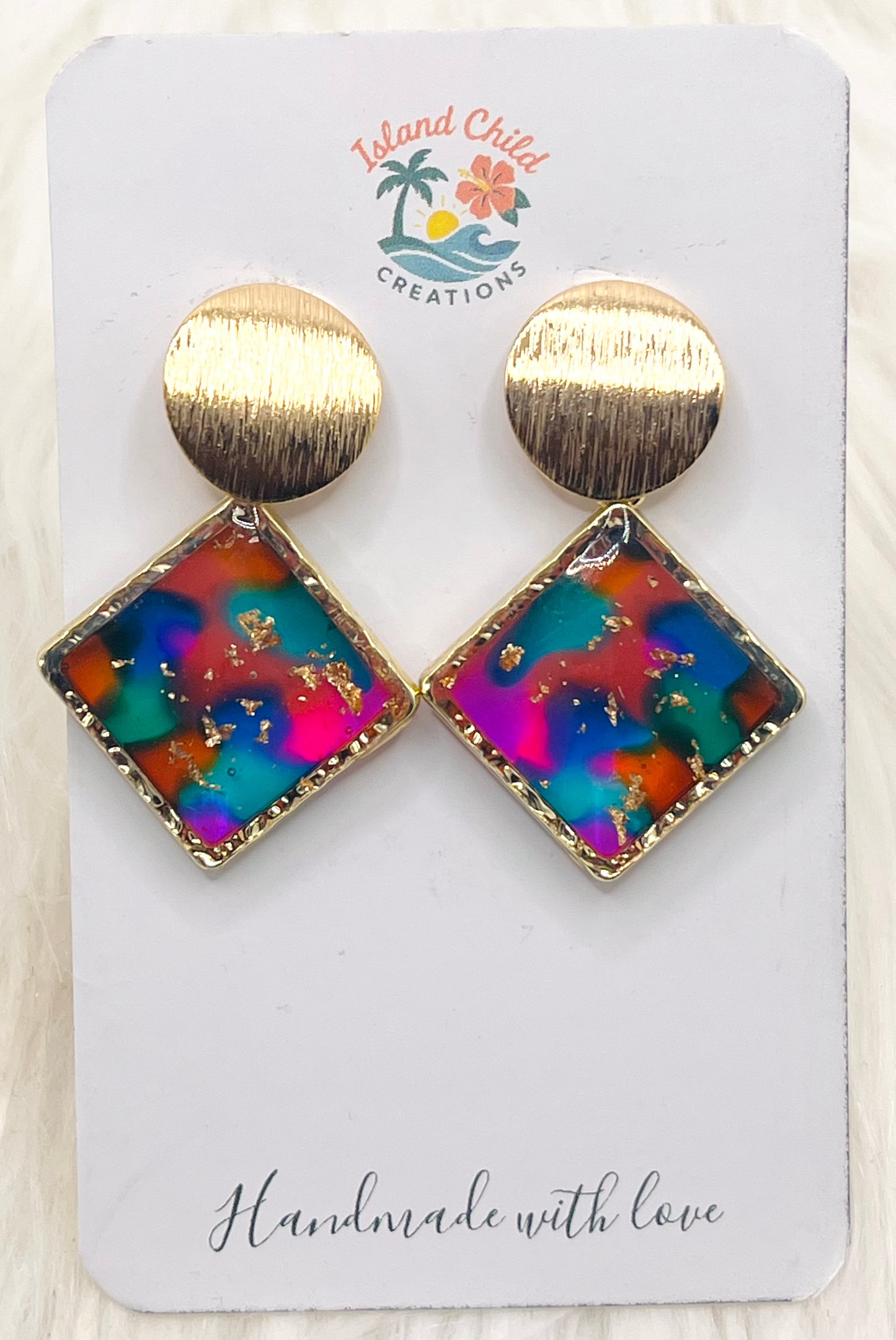 VIBRANT COLORFUL DANGLES