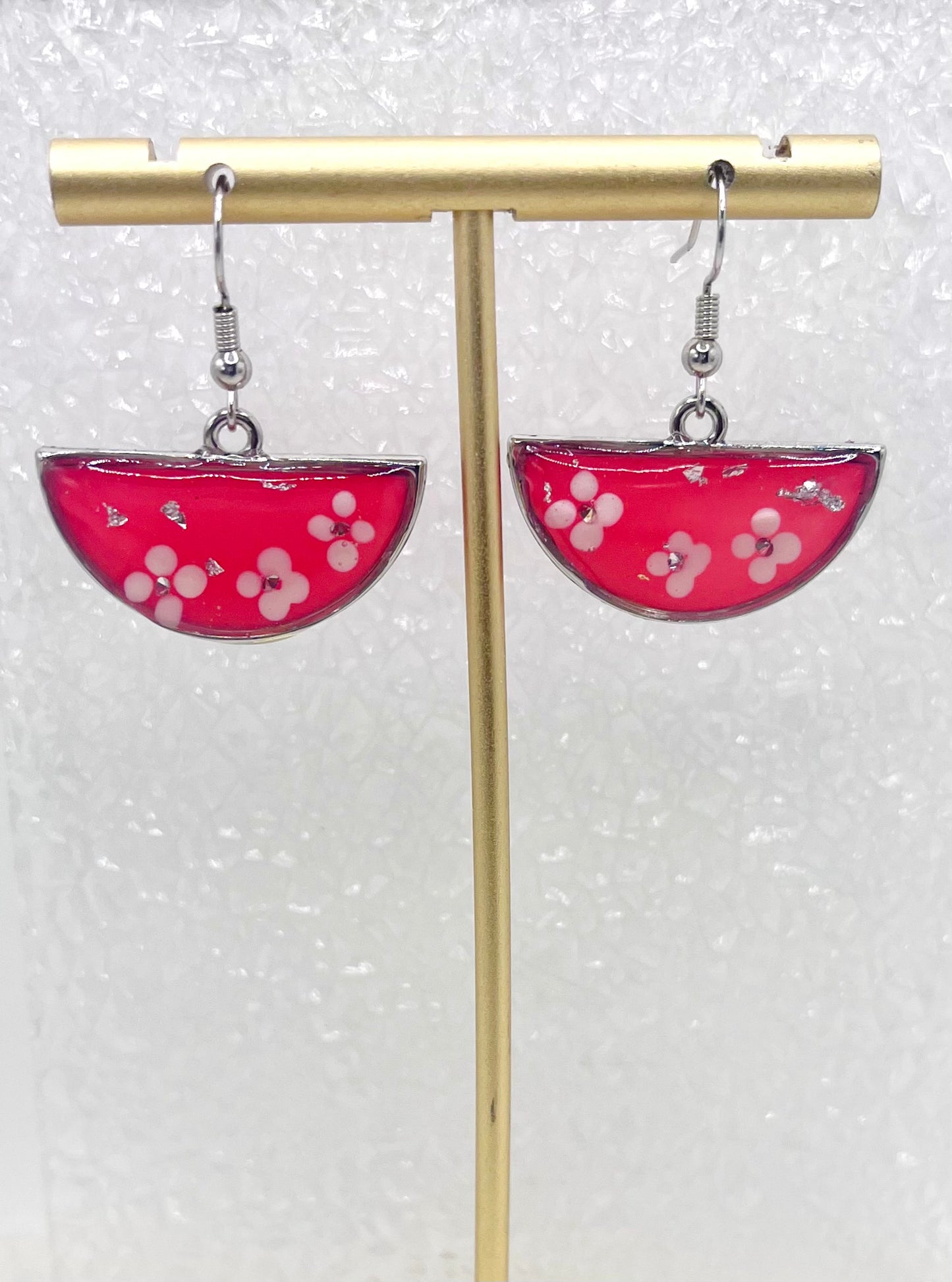 RED PAINTED DANGLES