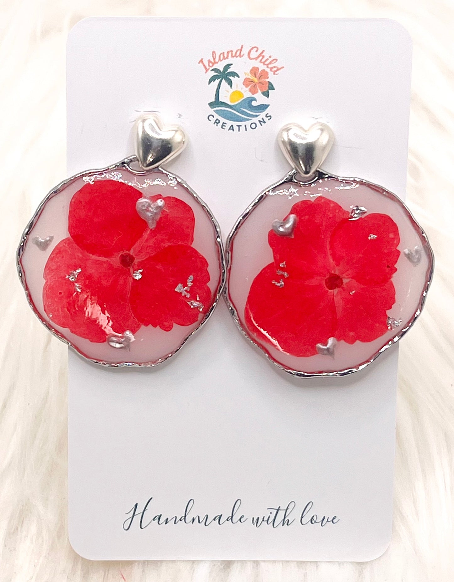 FLORAL LOVE DANGLES
