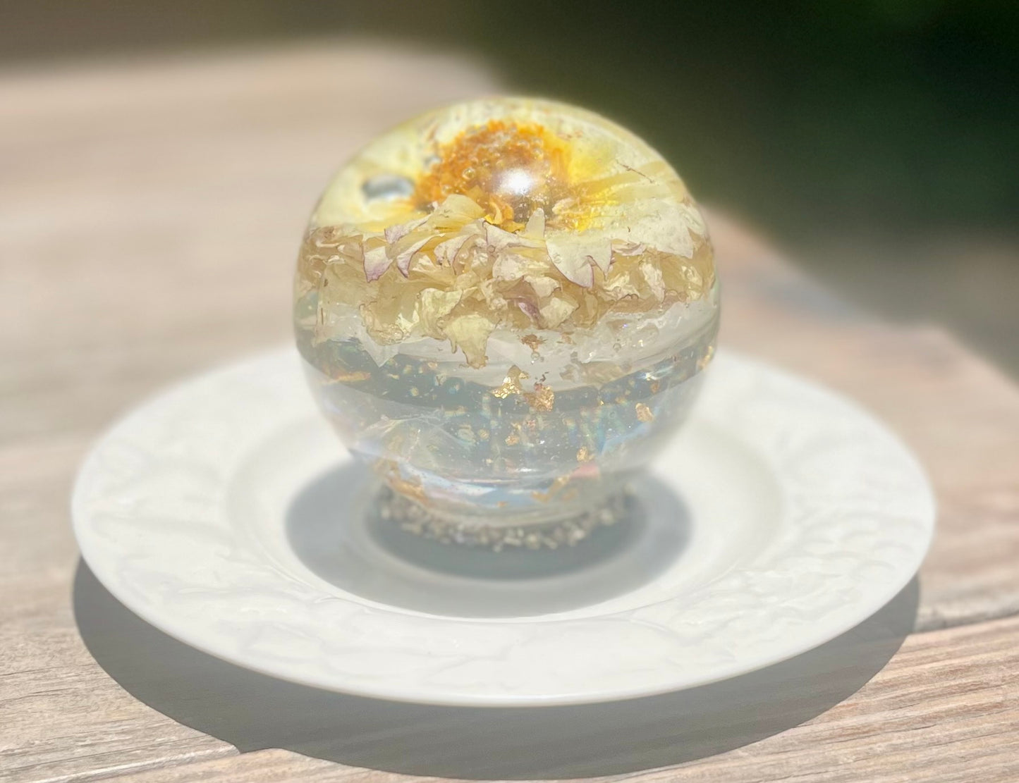 LARGE FLORAL SPHERE