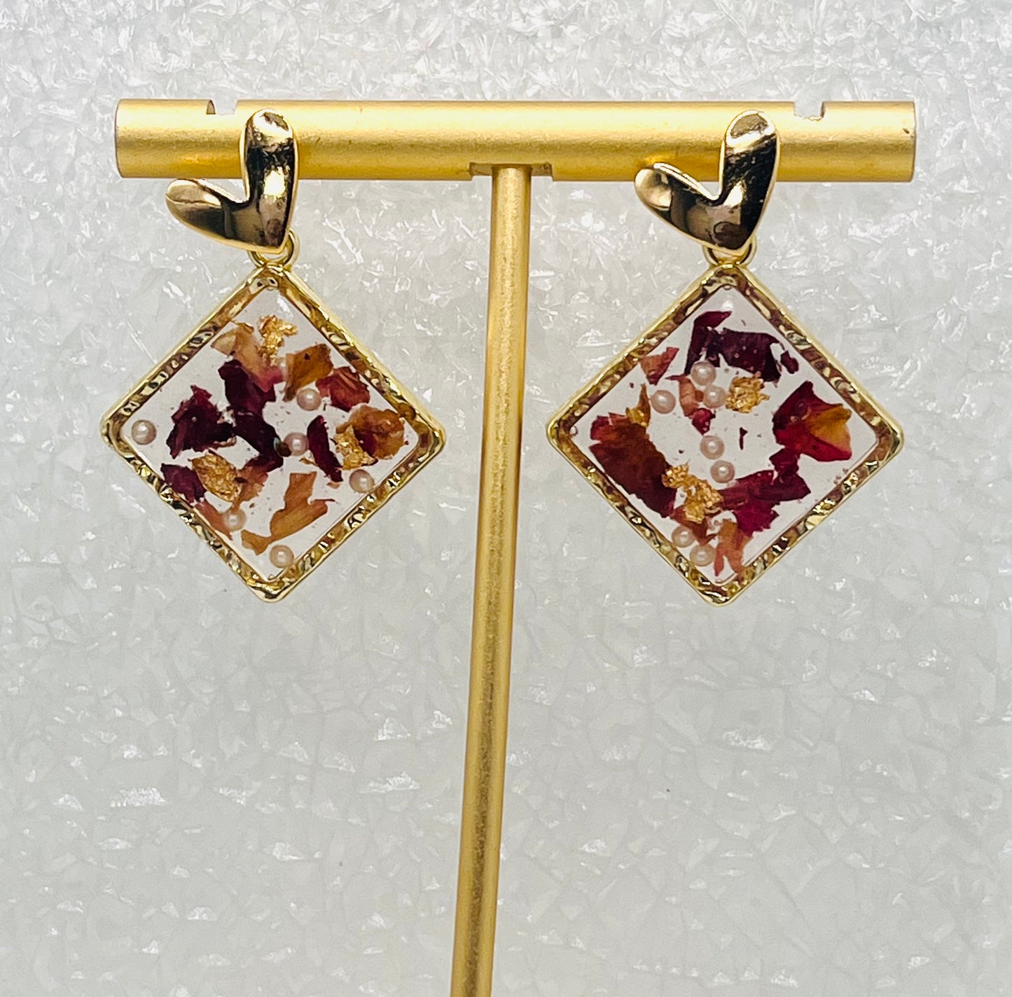 FLORAL LOVE DANGLES