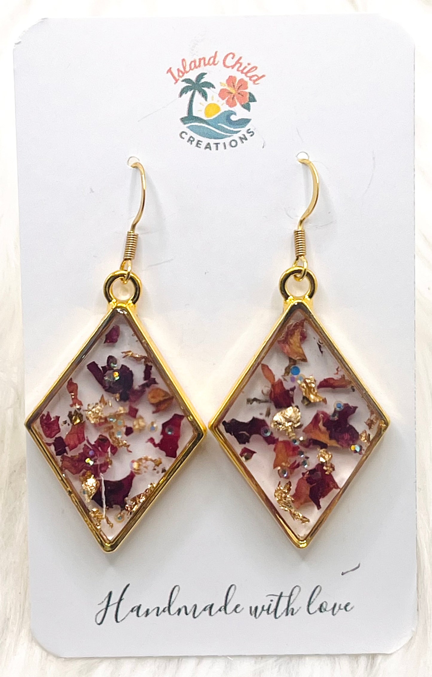 FLORAL LOVE DANGLES