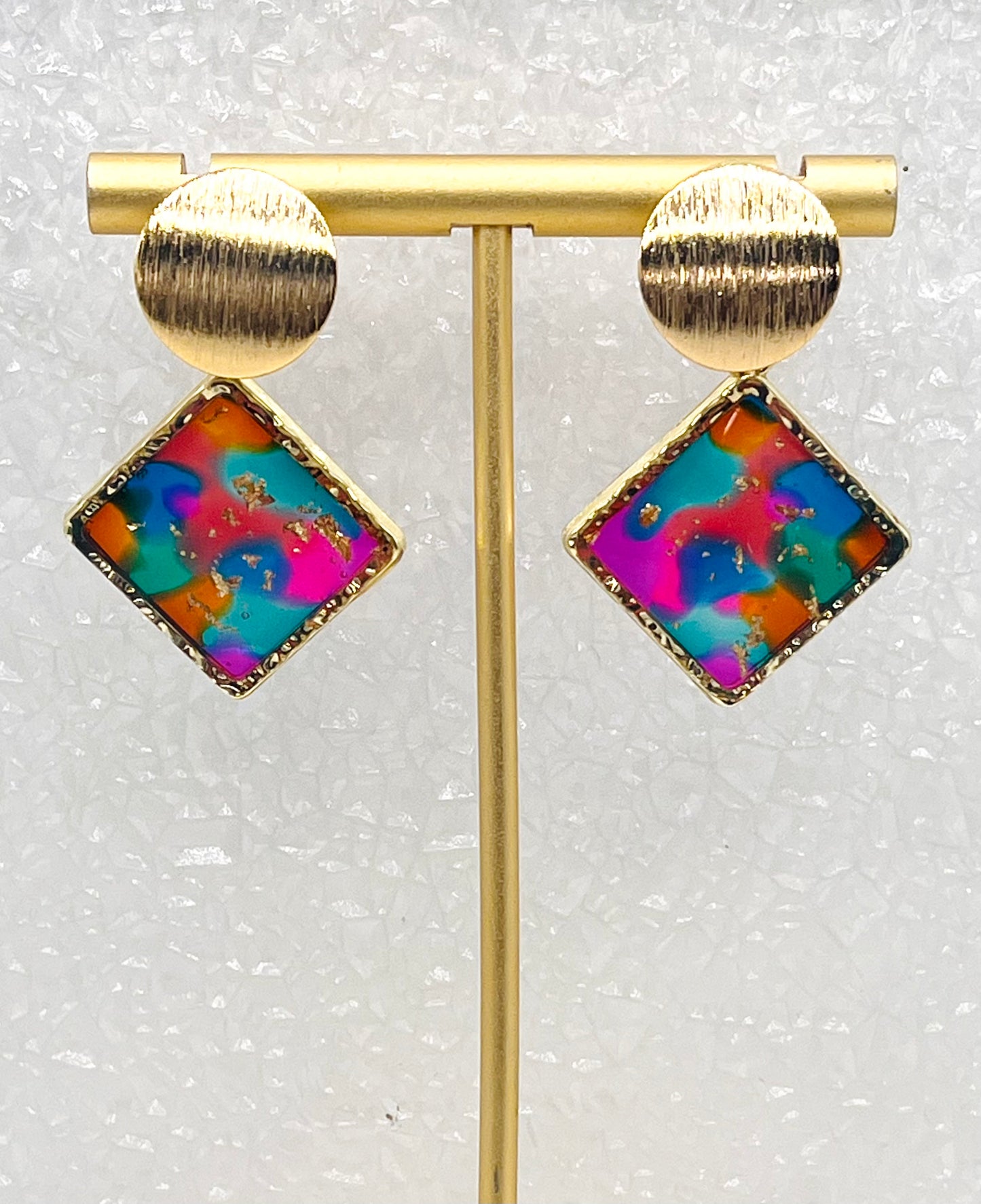 VIBRANT COLORFUL DANGLES