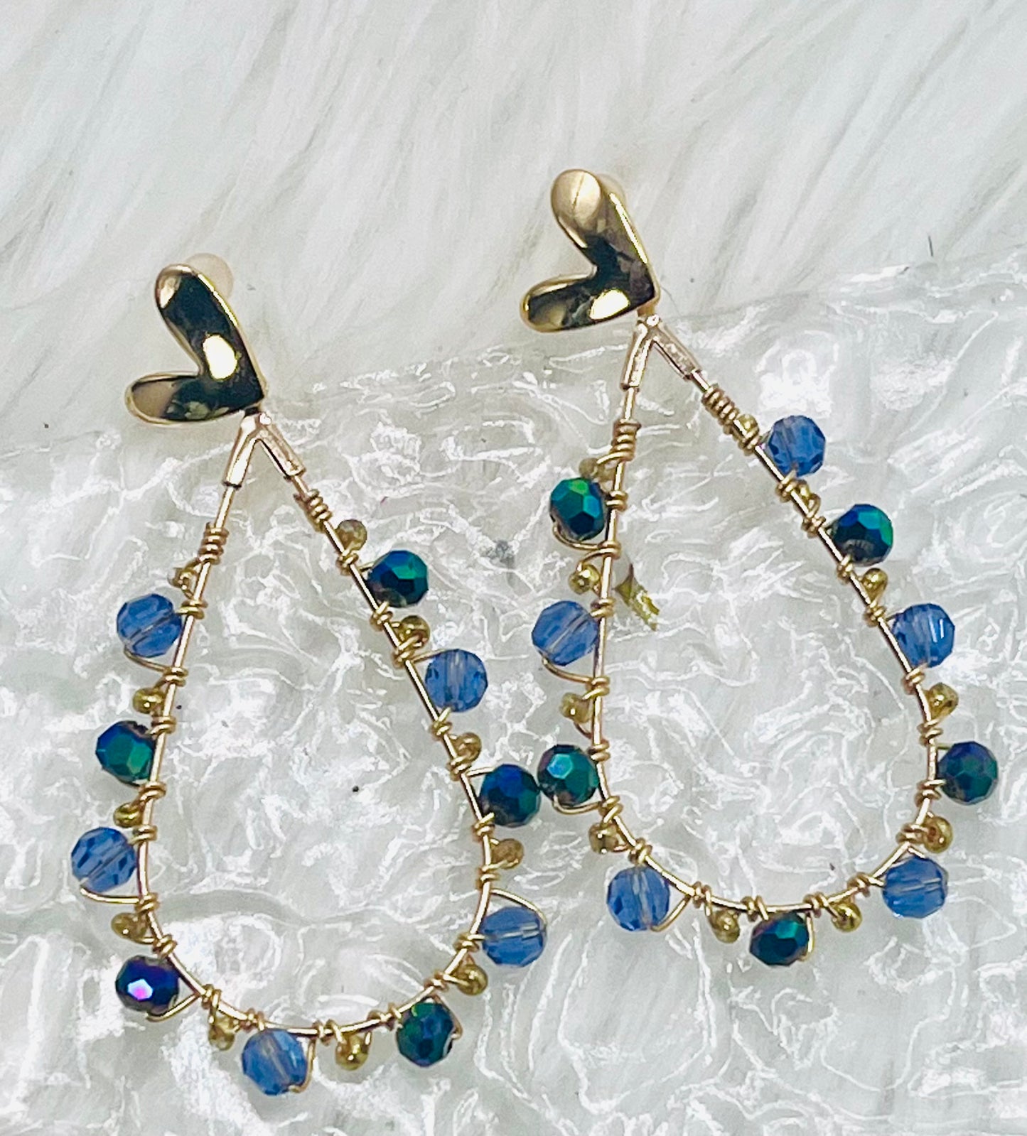 PRECIOSA CRYSTAL BEADED DANGLES