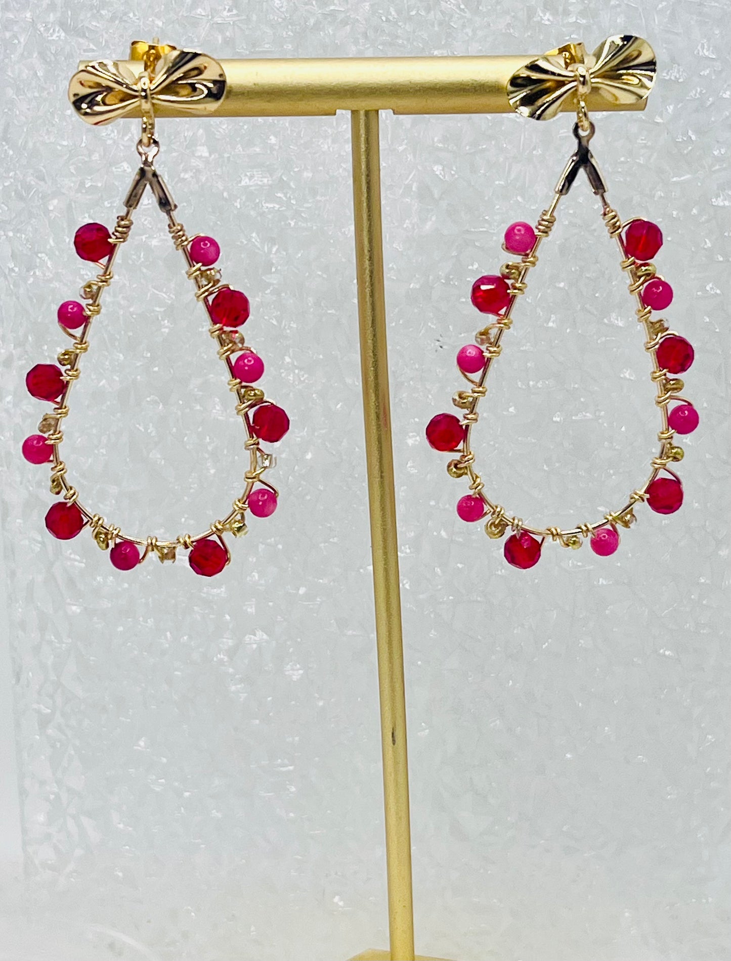 PRECIOSA CRYSTAL BEADED DANGLES