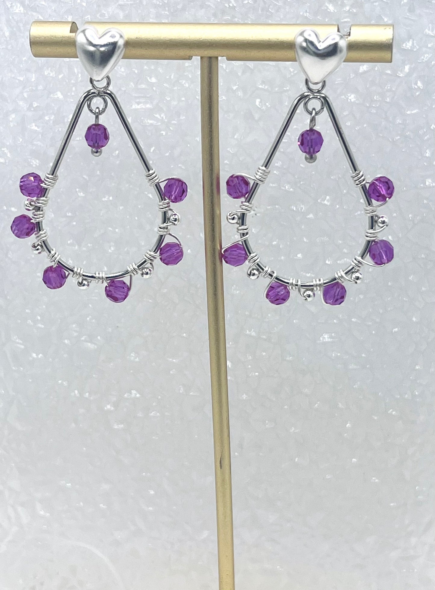 PRECIOSA CRYSTAL BEADED DANGLES