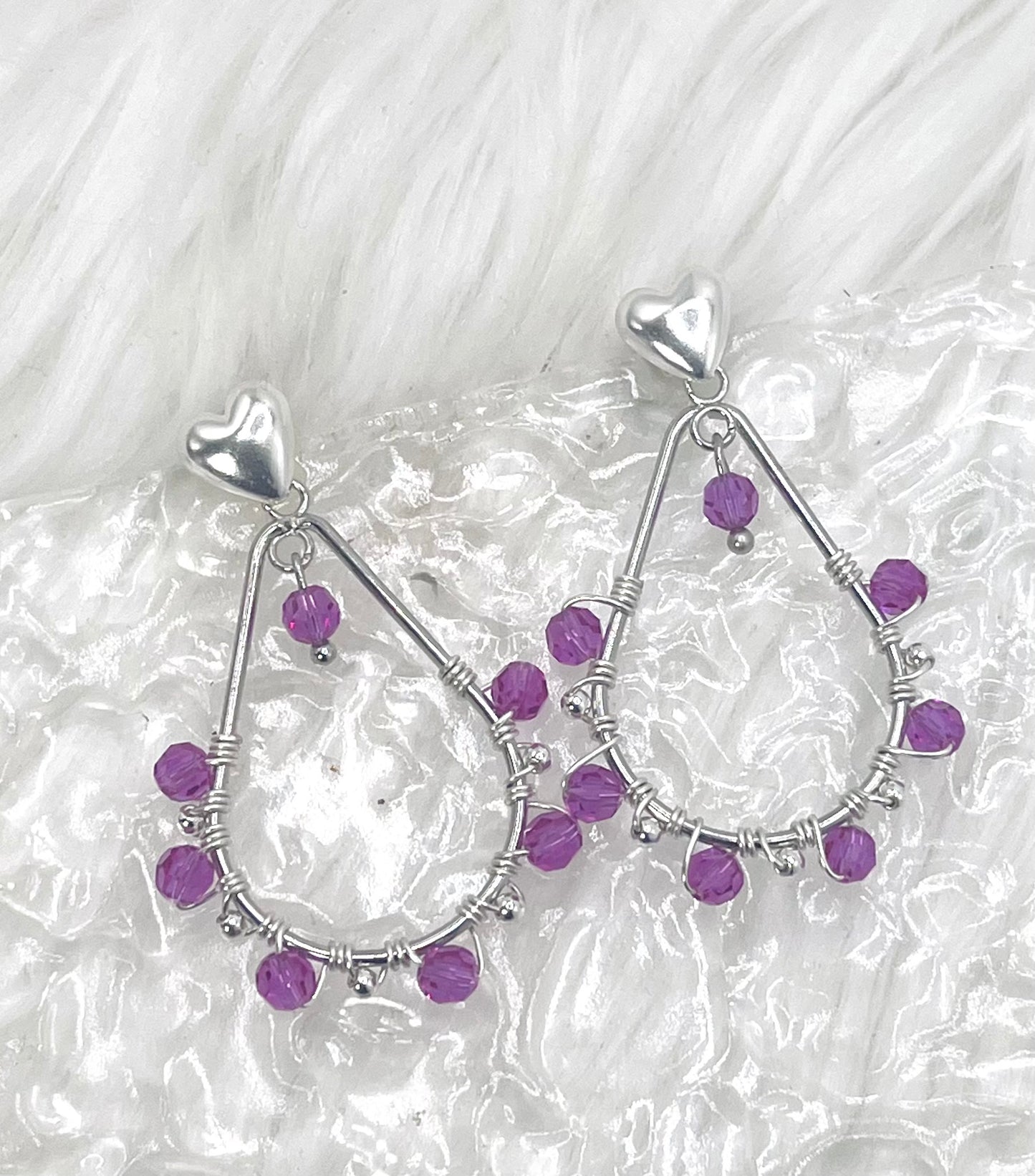 PRECIOSA CRYSTAL BEADED DANGLES